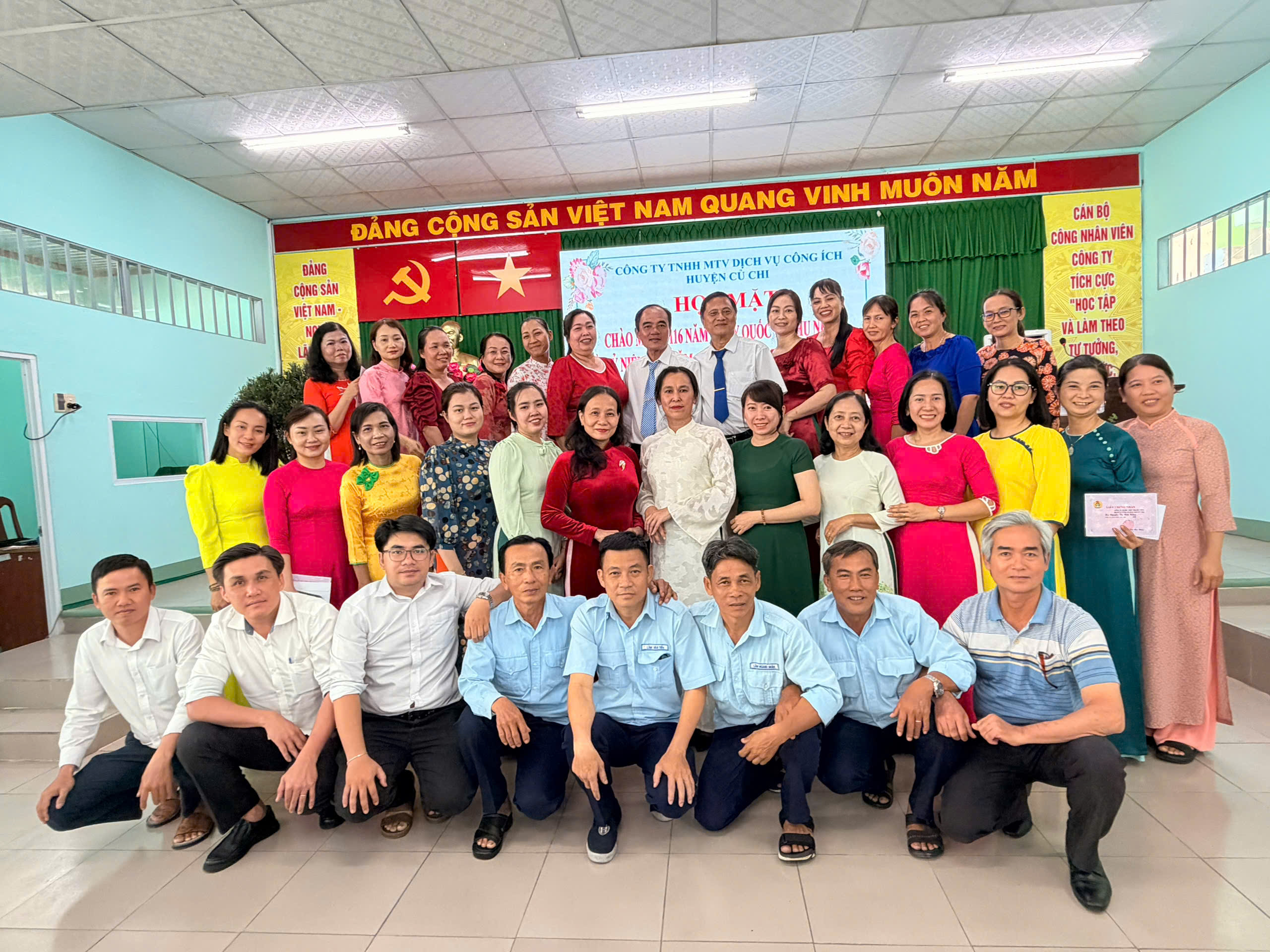 HỌP MẶT 116 NĂM   NGÀY QUỐC TẾ PHỤ NỮ 08 THÁNG 3